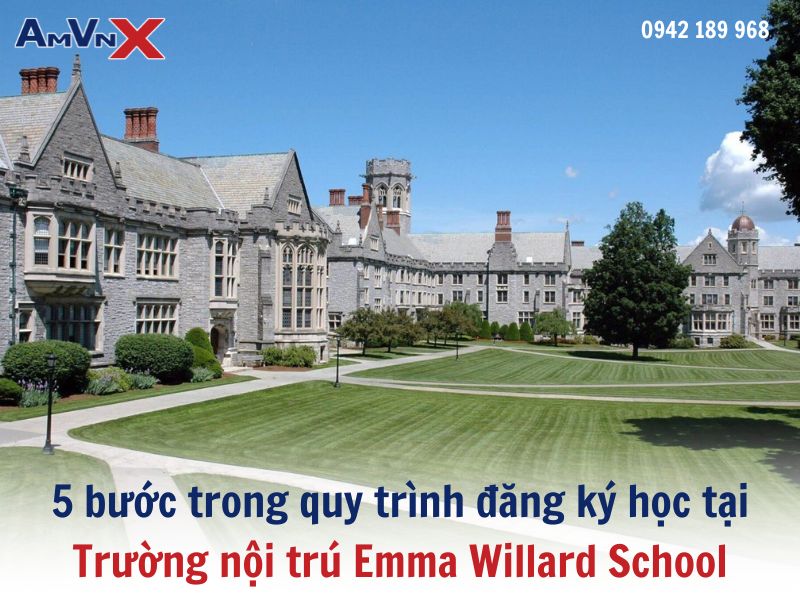 5 bước trong quy trình đăng ký học tại Trường nội trú Emma Willard School