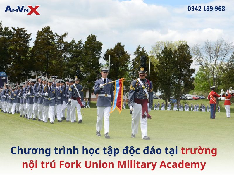 Chương trình học tập độc đáo tại trường nội trú Fork Union Military Academy