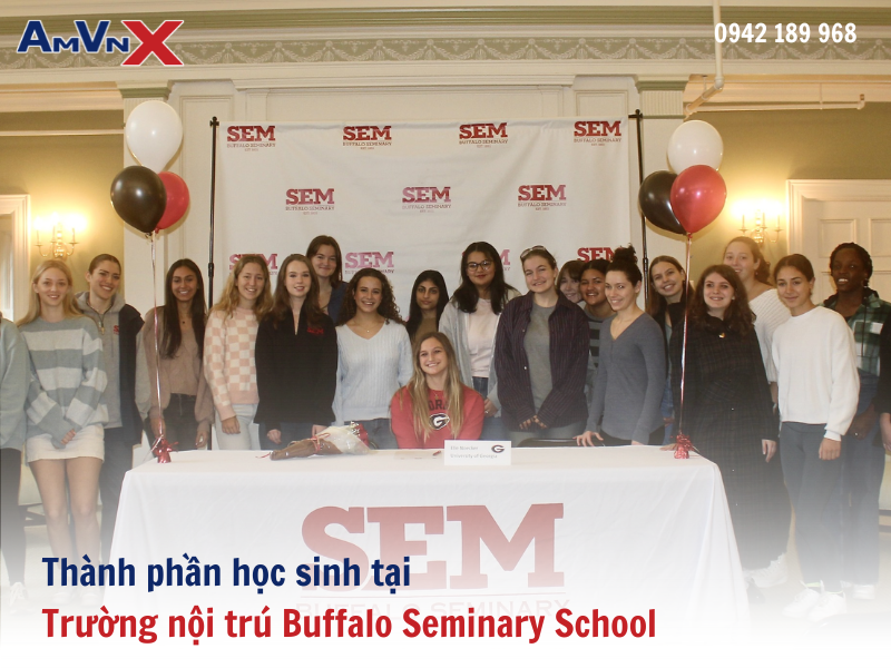 Thành phần học sinh tại Trường nội trú Buffalo Seminary School