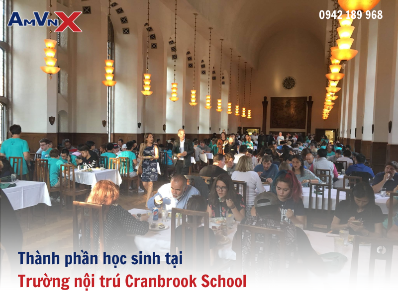 Thành phần học sinh tại Trường nội trú Cranbrook School