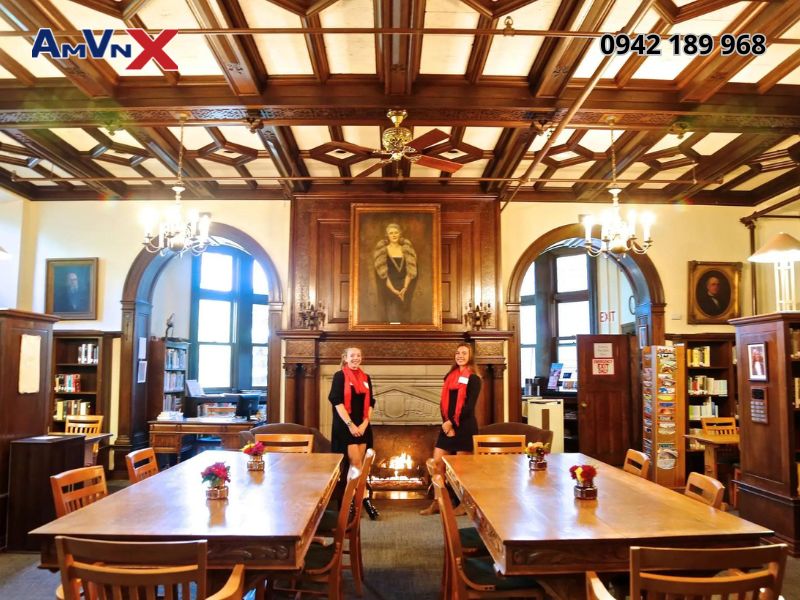 Thư viện trường nội trú Buffalo Seminary