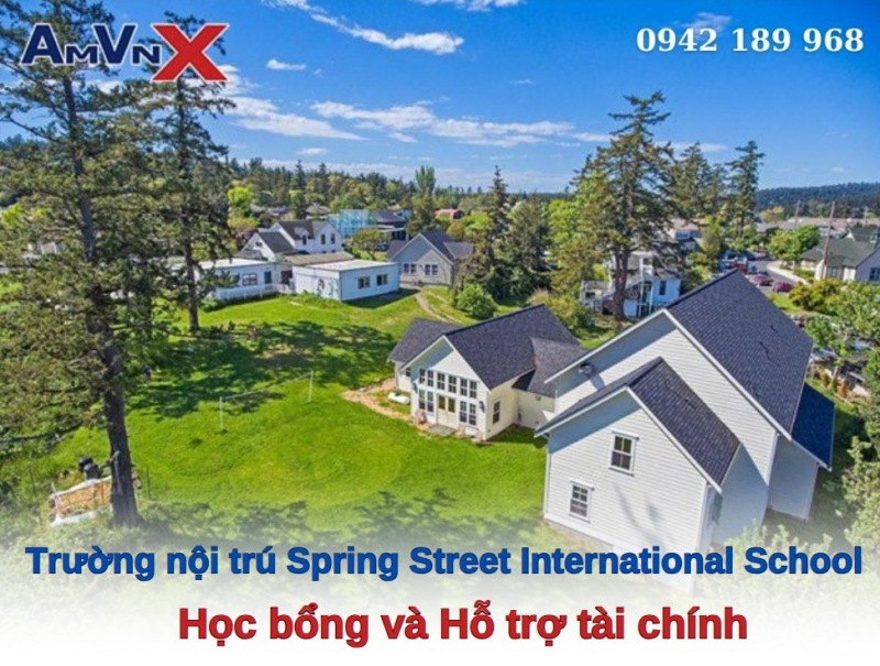 Trường nội trú Spring Street International School: Học bổng và Hỗ trợ tài chính