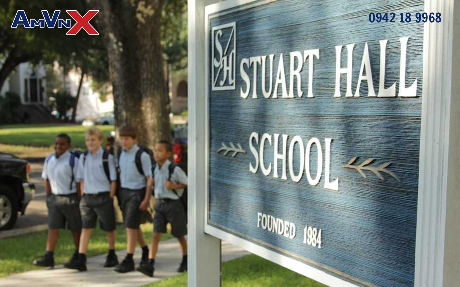 Trường nội trú Stuart Hall School - một trong những trường THPT nội trú lâu đời nhất ở Virginia