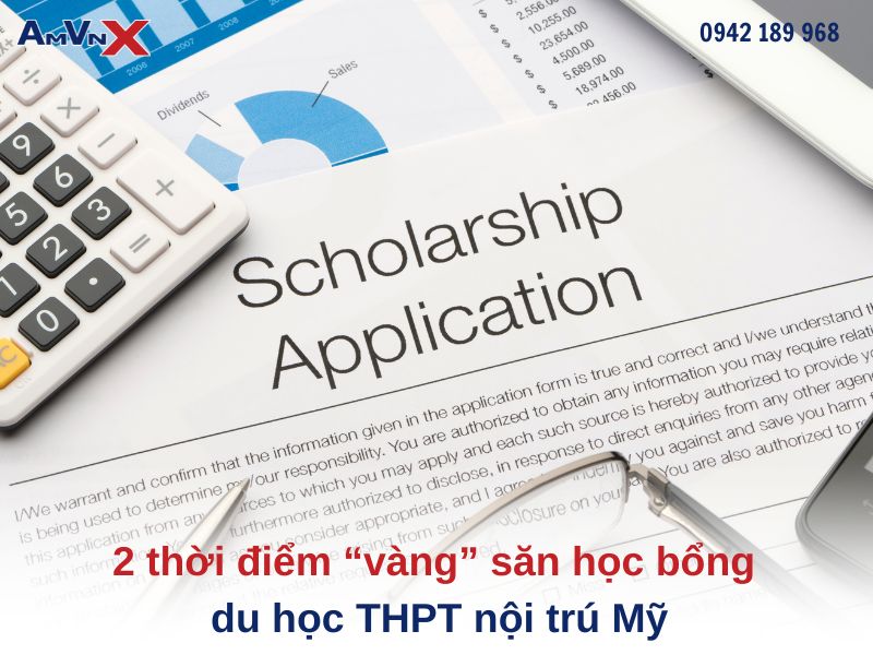 2 thời điểm “vàng” săn học bổng du học THPT nội trú Mỹ