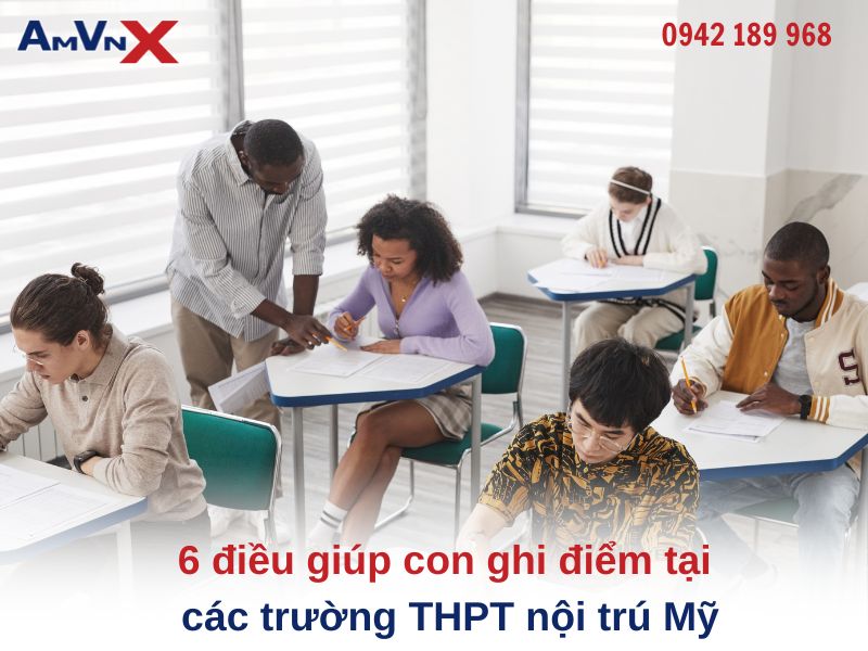 6 điều giúp con ghi điểm tại các trường THPT nội trú Mỹ