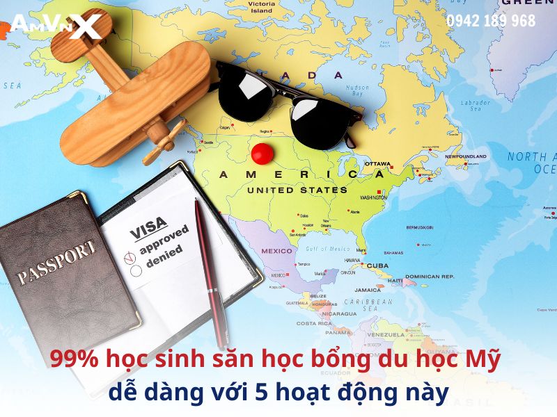 99% học sinh săn học bổng du học Mỹ dễ dàng với 5 hoạt động này