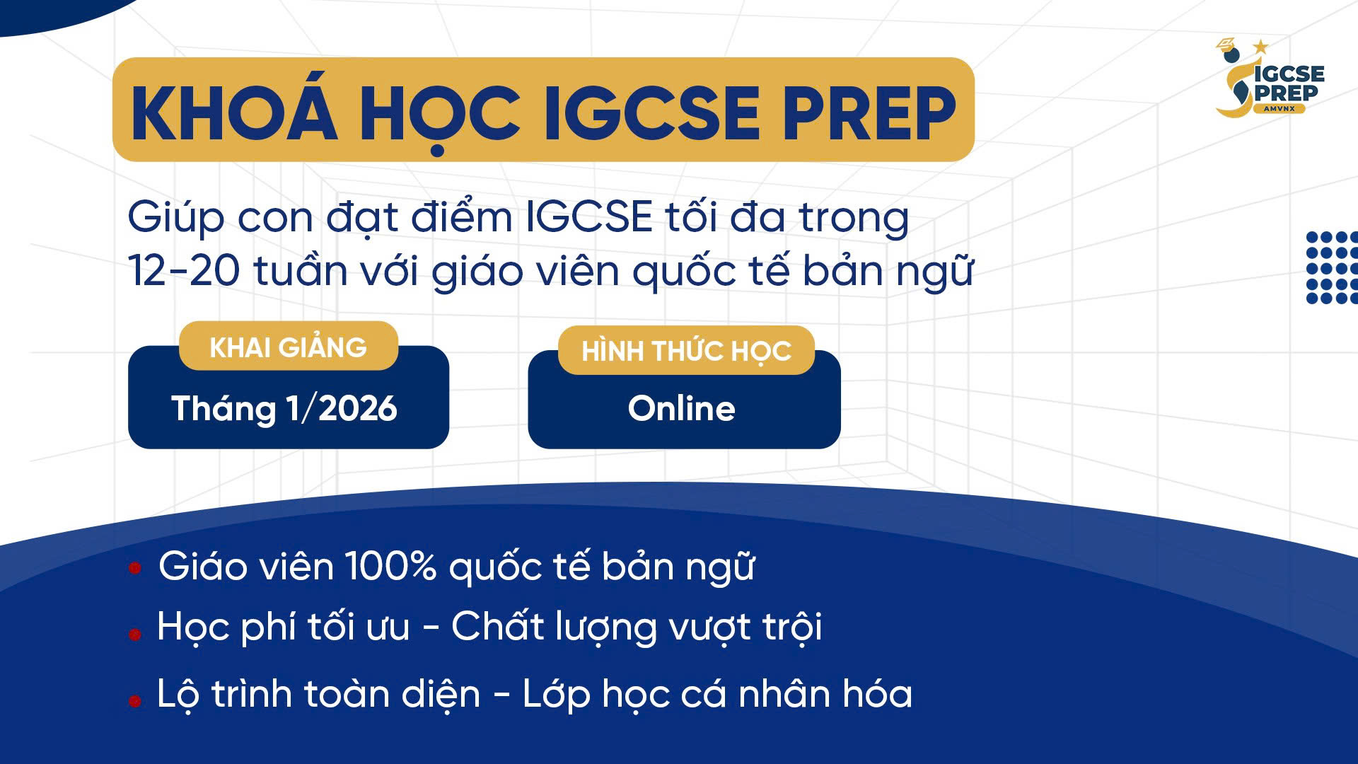 Khai giảng IGCSE