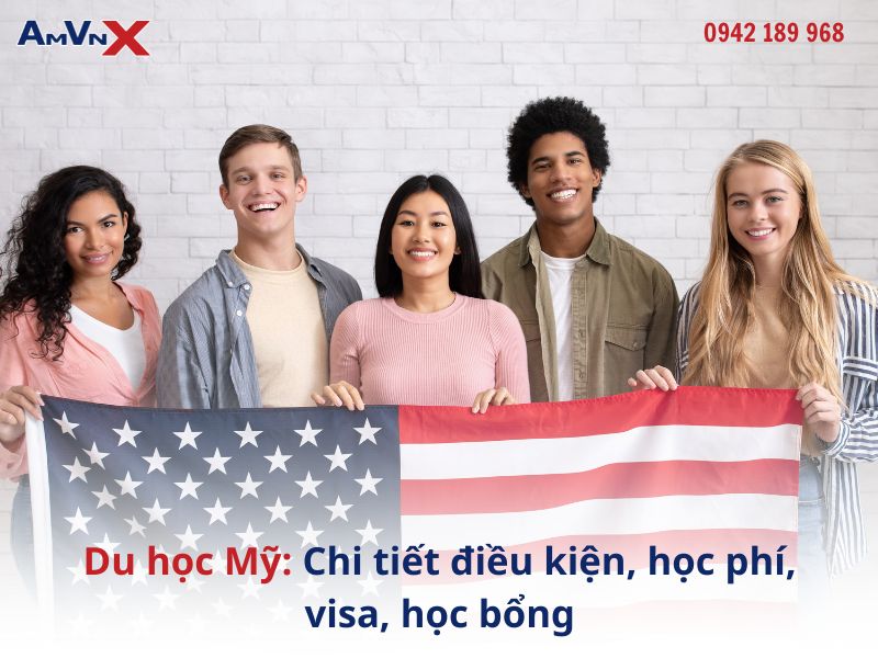 Du học Mỹ: Chi tiết điều kiện, học phí, visa, học bổng