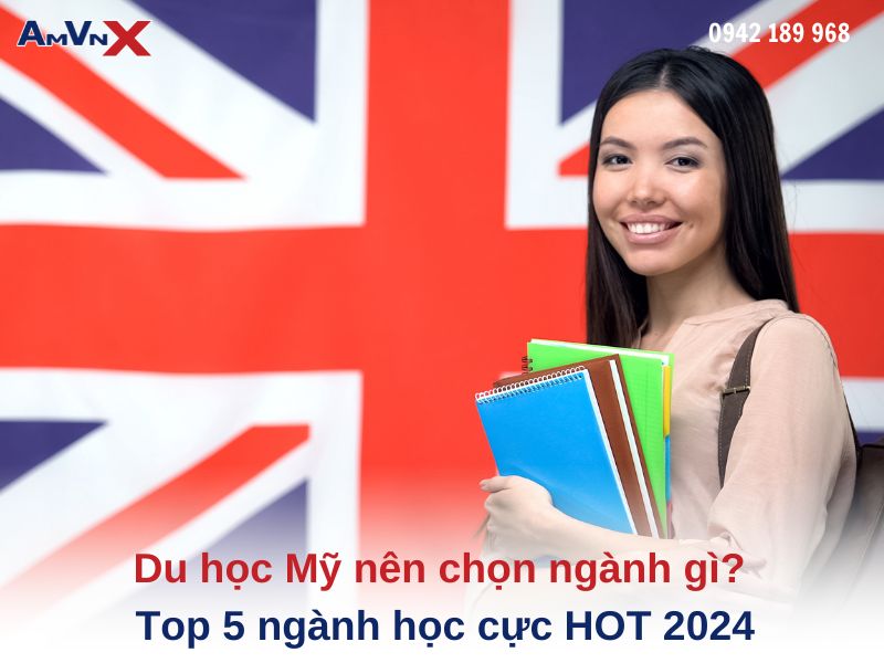 Du học Mỹ nên chọn ngành gì? Top 5 ngành học cực HOT 2024