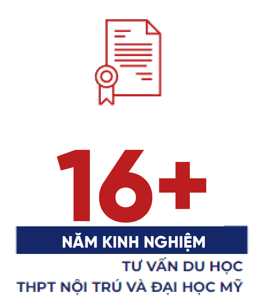 15+ kinh nghiệm tư vấn du học Mỹ
