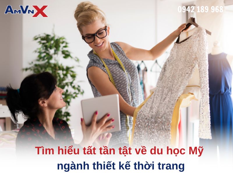 Tìm hiểu tất tần tật về du học Mỹ ngành thiết kế thời trang